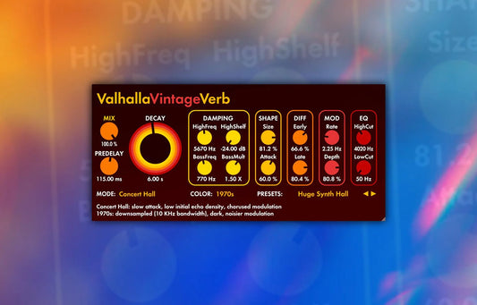 🎛️ Pourquoi tout le monde utilise Valhalla VintageVerb sur les voix (de Vacra à Ven1 en passant par Jolagreen23)