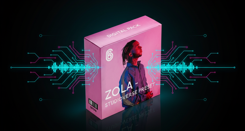 Preset Vocal Zola StudioVerse : Mix Pro en 1 clic | 6N6