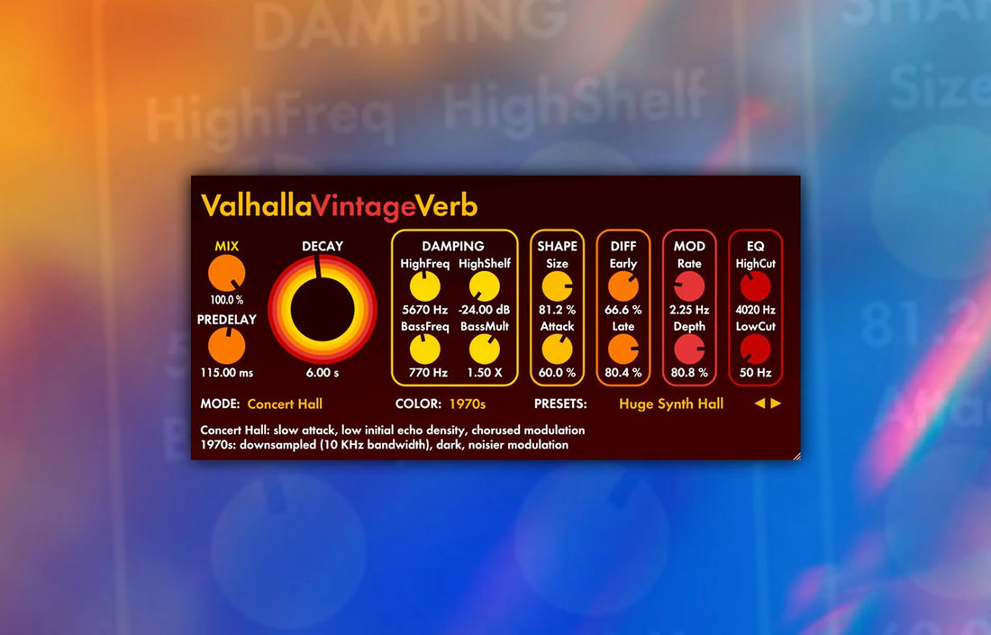 🎛️ Pourquoi tout le monde utilise Valhalla VintageVerb sur les voix (de Vacra à Ven1 en passant par Jolagreen23)
