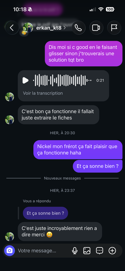 Témoignage